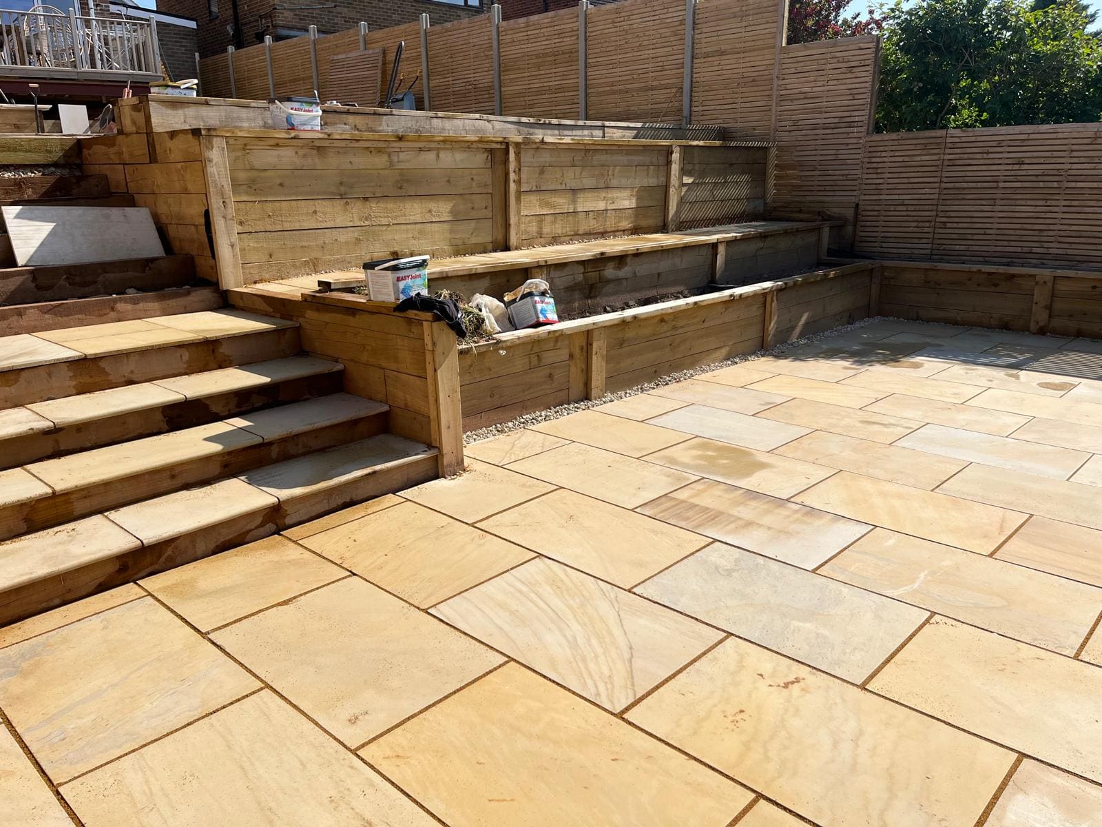 Patio Paving by LB Construction